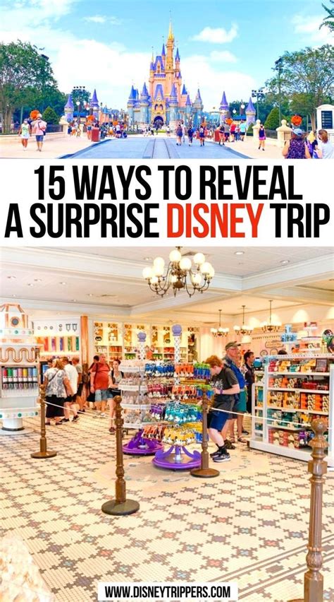 15 Ways To Reveal A Surprise Disney Trip Disney Trip Surprise Disney