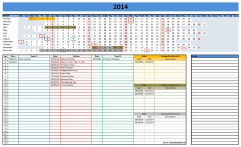 Budget Calendar Spreadsheet with Budget Calendar Excel Template — db ...