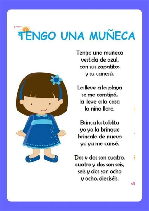 40 Canciones Cortas Para El Nivel Preescolar I Material Educativo Canciones Infantiles Letras