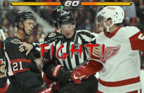 GDT Red Wings Senators Round 2 Fight Edition Tue Feb 28th