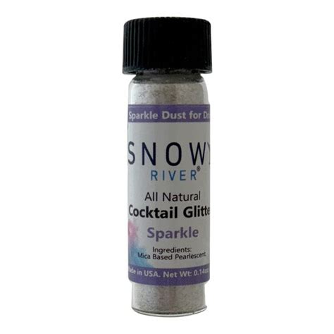 Snowy River Sparkle Cocktail Glitter Gram