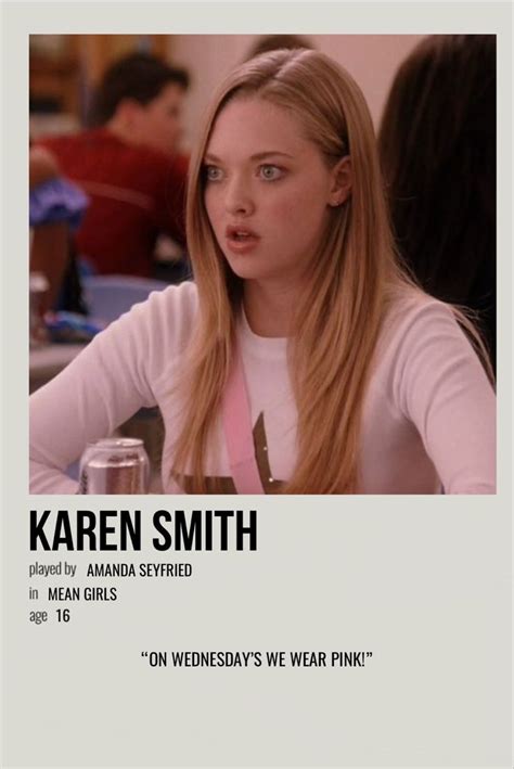 Mean Girls Karen Smith