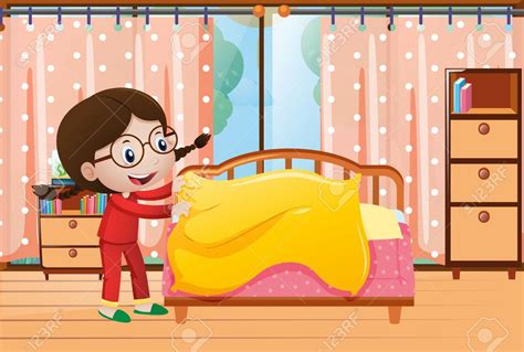 Making The Bed Clipart