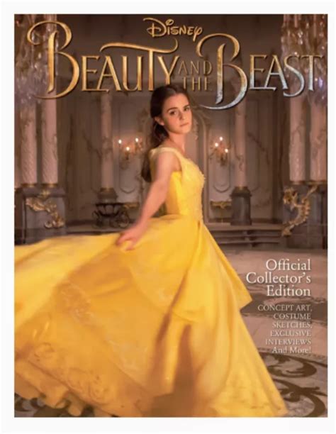 Disney Live Action Beauty And The Beast Official Collectors Edition