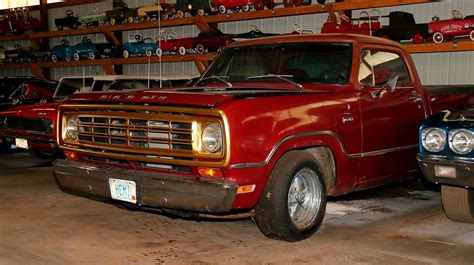 Chopped 1975 Dodge Truck Spent Years In Storage Hides Hemi Surprise