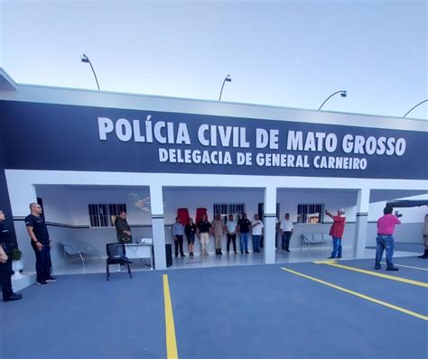 Polícia Civil inaugura revitalização da Delegacia de General Carneiro