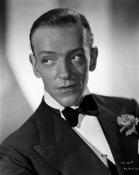 Fred Astaire Posed In Suit With A Straight Face Premium Art Print