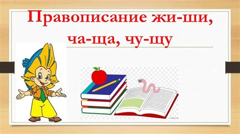 Правописание жи-ши, ча-ща, чу-щу - презентация онлайн