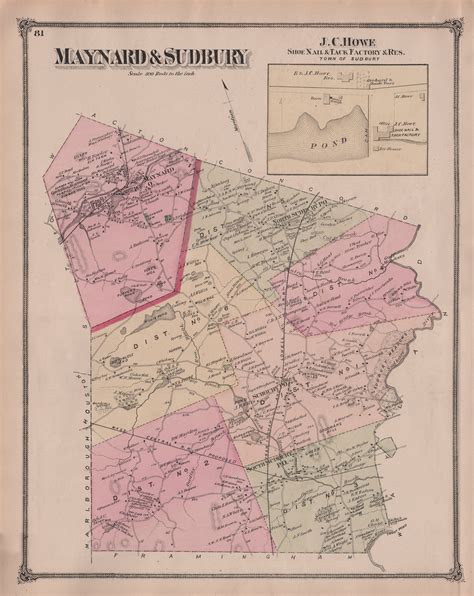 Historical Maps Of Sudbury