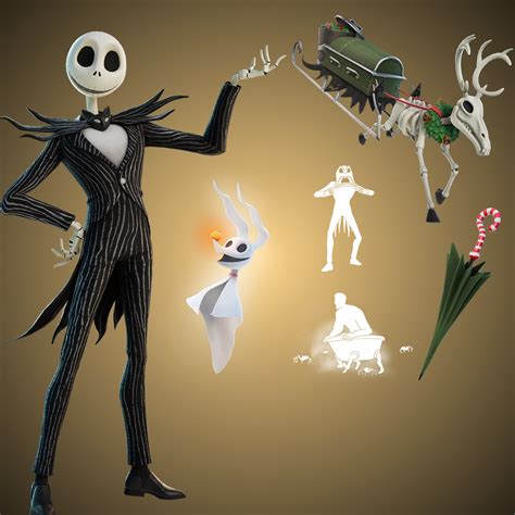 Jack Skellington Bundle Locker Fortnite Tracker