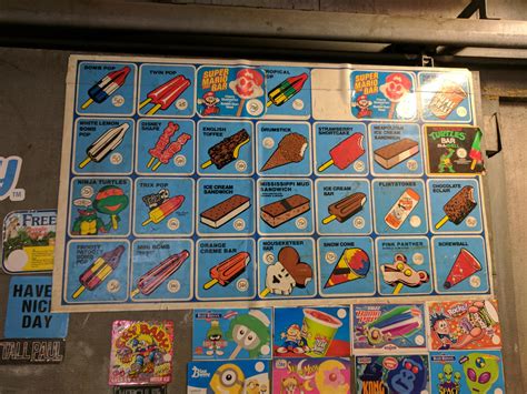 The Old Wells Blue Bunny Ice Cream Truck Stickers R Nostalgia