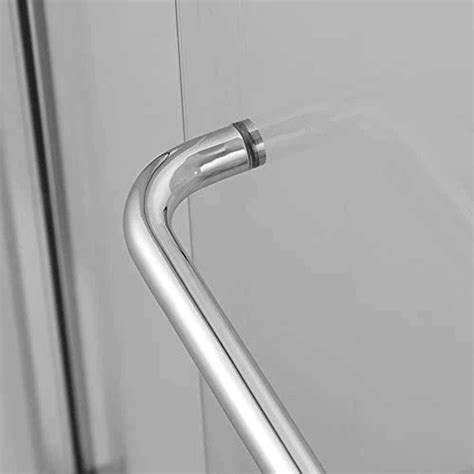 Sunny Shower Semi Frameless Sliding Shower Clear Glass Door Acmetool