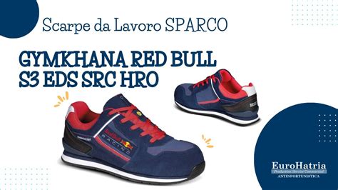 Scarpa Red Bull Sparco Al Lavoro Con Stile E Sicurezza YouTube