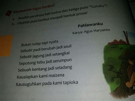 Detail Contoh Parafrase Puisi Koleksi Nomer