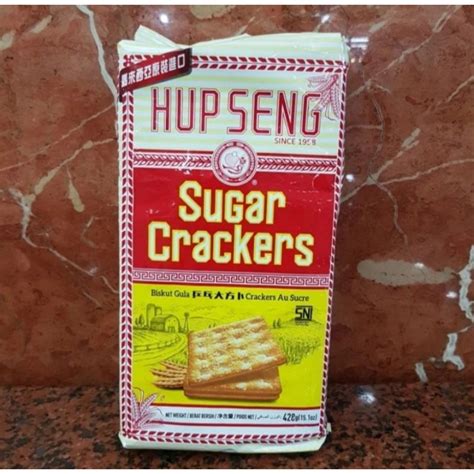 Jual Hup Seng Sugar Crackers Biskuit Manis 428 Gram Shopee Indonesia