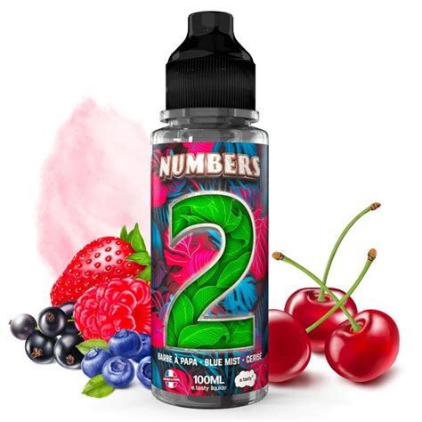 Numbers 2 E Tasty 100 Ml Sans Nicotine