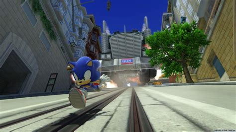 E Sonic Generations City Escape Trailer Und Screenshots Sega