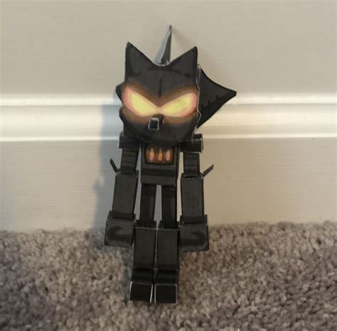 Pixel Papercraft Furnace Fnf Vs Sonic Exe Mod