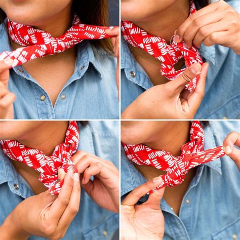 Make Like A French Girl With Easy DIY Ascot Scarves Ways To Wear A