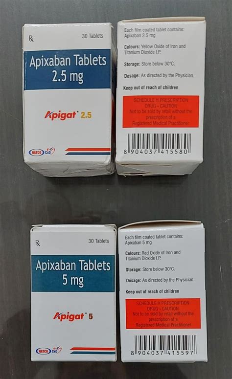 Apixaban Tablet Products At Price Inr 0 In Dubai United Arab Emirates