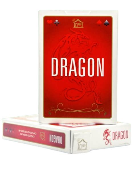 Kit Baralhos Dragon Dados Brancos Mm E Passatempos Cruzadas