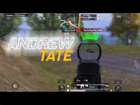 Andrew Tate Bgmi Montage Fps Youtube