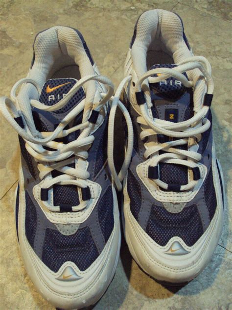 ~~ Nike Air Max Blue White Mens Size 8 Very Nice Excellent ~~ Ebay