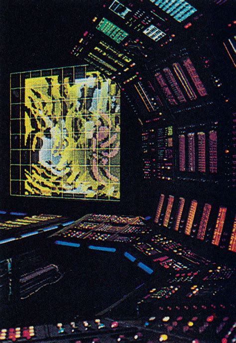 80s Touch Sci Fi Art Tech And Sci Fi