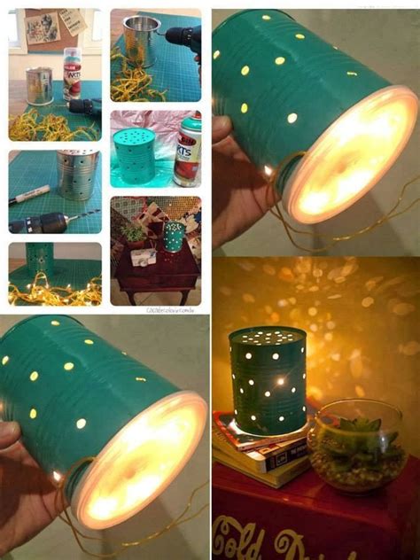 Ночничок из жестяной банки