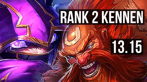 KENNEN Vs GRAGAS TOP Rank 2 Kennen 6 0 3 Dominating Rank 19 KR