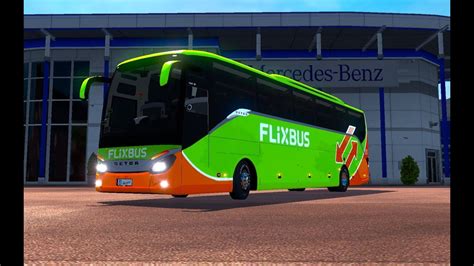 ETS 2 Setra 516 HDH Flixbus Skin Review YouTube