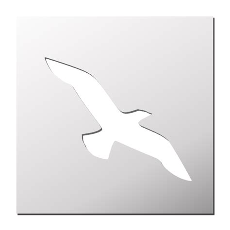 Pochoir Oiseau Nike Logo Mobile Boutique Stickers Art Stencils