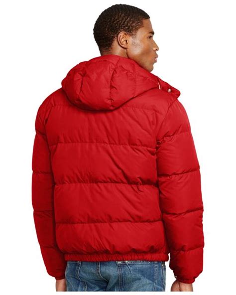 Polo Ralph Lauren Elmwood Down Jacket In Red For Men Lyst