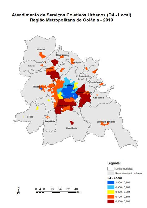 Região Metropolitana De Goiânia Índice De Bem Estar Urbano