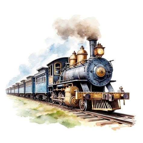 Vintage Train Clipart Scrapbooking Printable Home Decor - Etsy