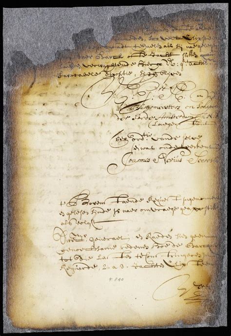 Document Petition Of The Burgomasters Of New Amsterdam That Ships