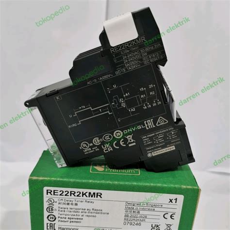 Jual Schneider Off Delay Timer Relay RE22R2KMR Jakarta Barat Darren