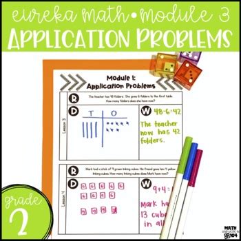 Eureka Math Engage Ny Module Application Problems Nd Grade