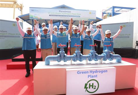 Terbanyak Di Asia Tenggara Pln Resmikan Unit Green Hydrogen Plant