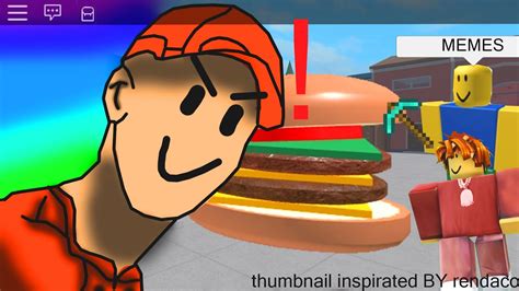 Roblox Cook Burger Funny Moments Memes Youtube