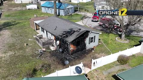 Drone12 Fire Marshal Investigating Deadly House Fire In East Cape Girardeau Youtube