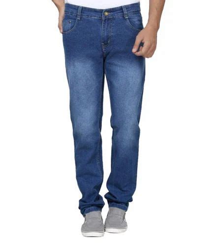 Blue Stretchable Denim Regular Fit Jeans At Rs 1281 Denim Stretch