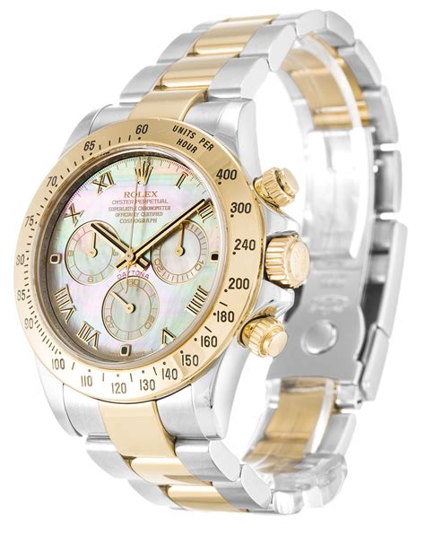 Rolex Cosmograph Daytona Rolesor Mother Of Pearl Dial Replica