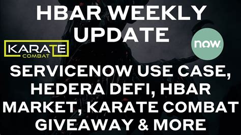 HBAR Weekly Update Another Council Member Use Case The Largest