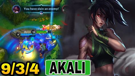 Hyper Assassin Akali Wildrift Gameplay Season 7 Youtube