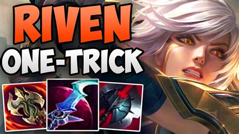 This Challenger Riven Main Is Too Good Challenger Riven Top Gameplay Patch 137 S13 Youtube