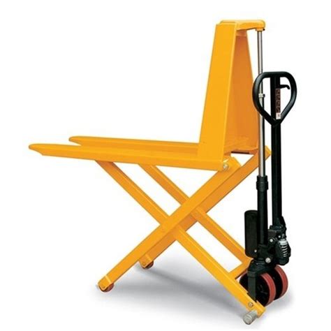 Hu Lift Hand Operated HL 540M High Lift Scissor Truck For Material