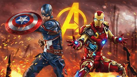 Iron Man And Captain America Wallpapers Top Free Iron Man And Captain