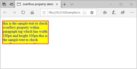 Overflow Property In CSS In Hindi CSS Overflow Tutorial