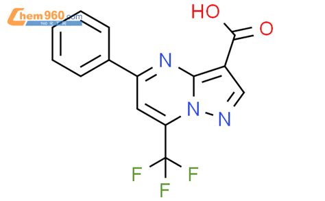 1147198 16 05 苯基 7 三氟甲基 吡唑 15 A 嘧啶 3 羧酸化学式、结构式、分子式、mol 960化工网